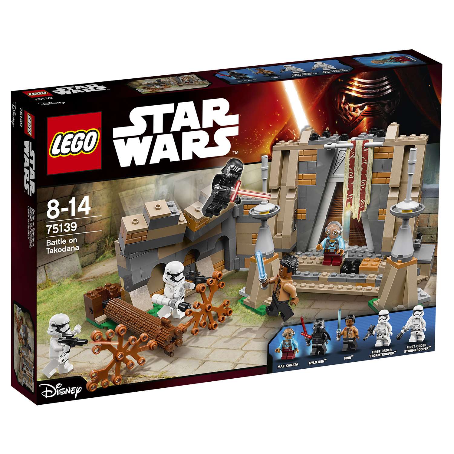 Конструктор LEGO Star Wars Битва на планете Такодана блочный - фото 2