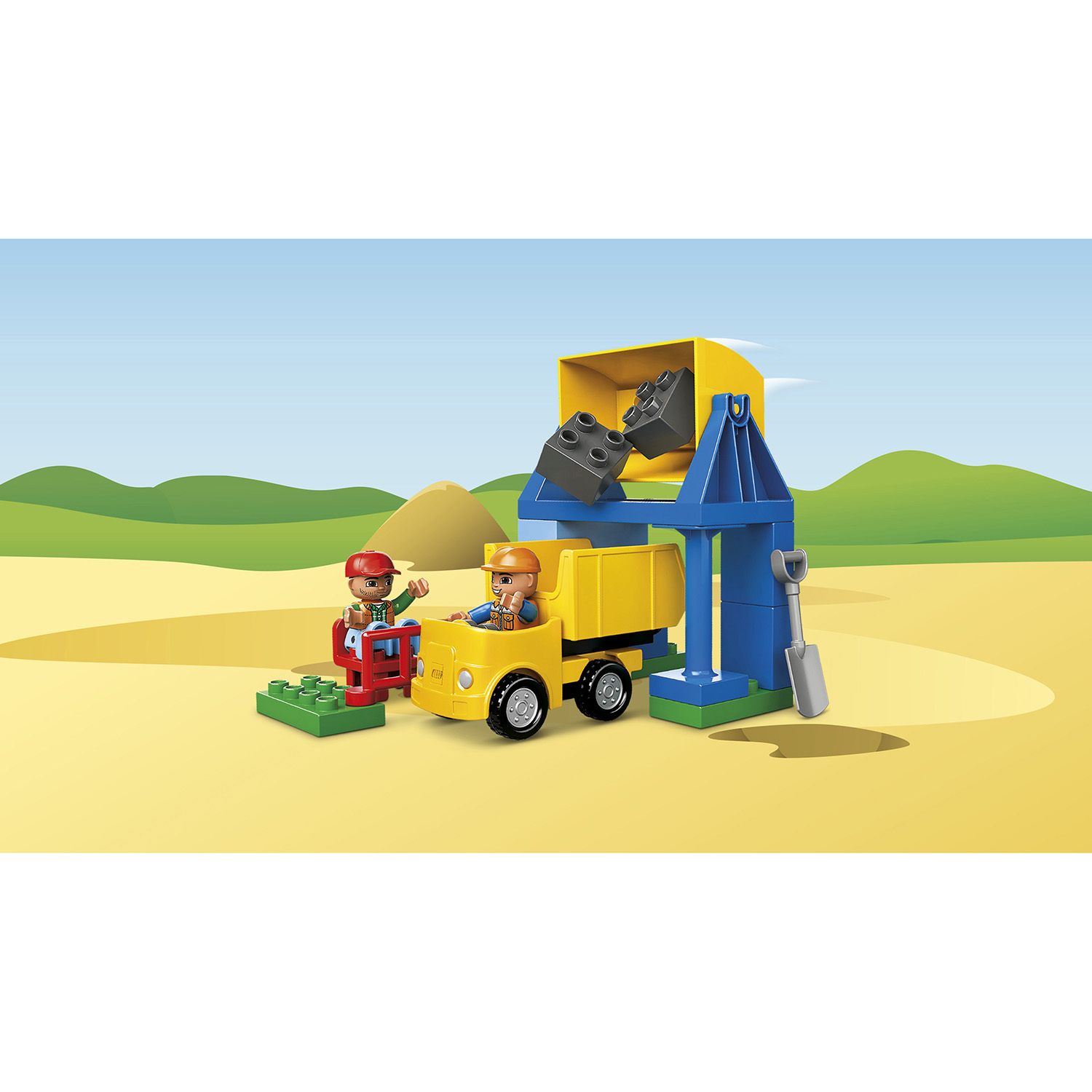 Конструктор LEGO DUPLO Большой поезд блочный - фото 6