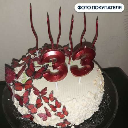 Свечи для торта Страна Карнавалия длинные 11 см 6 шт