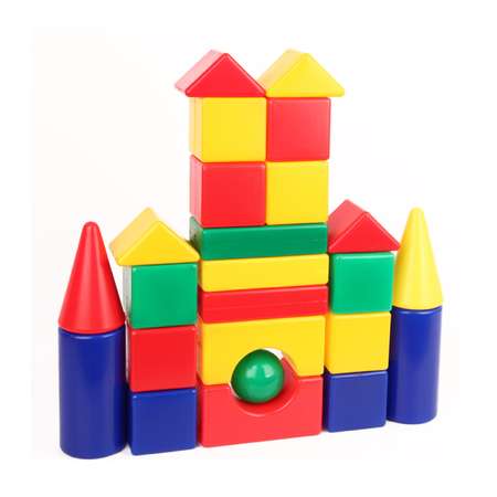 Игрушка Green Plast кубики Мой городок