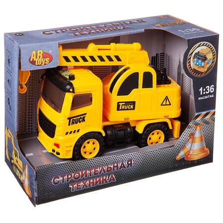 Автокран Abtoys желтый