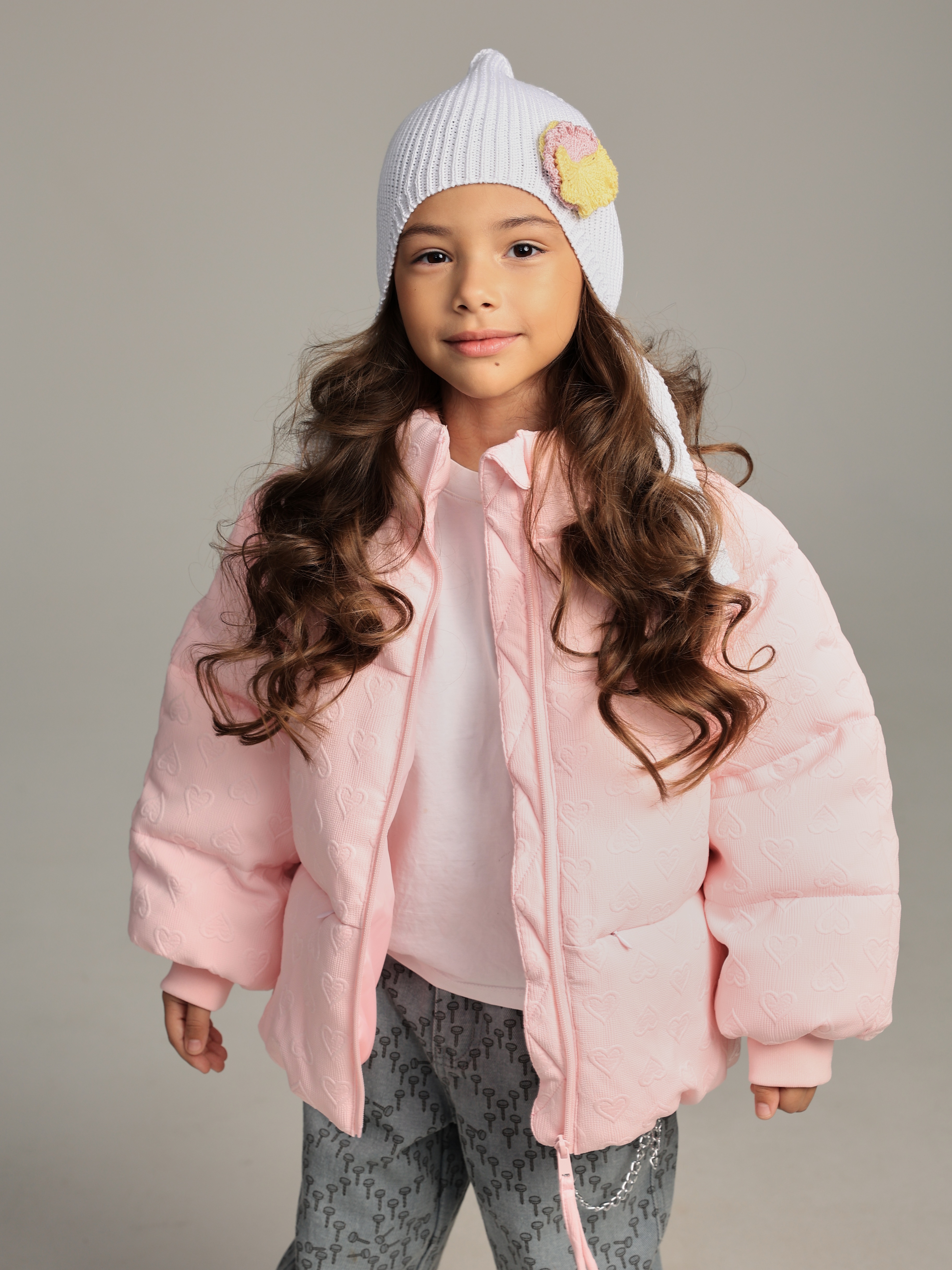 Шапка-чепчик BRIOLLINI Leyla белый - фото 2