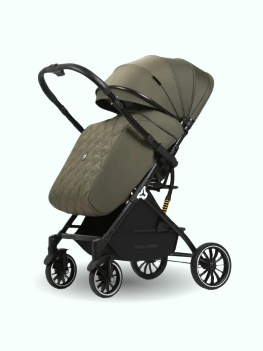 Коляска прогулочная Ining baby K313-2A Pro Green - фото 9