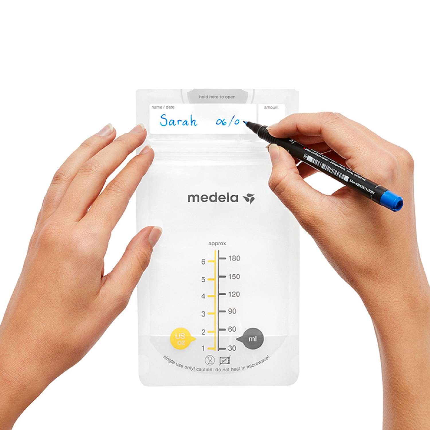 Пакеты для хранения грудного молока Medela одноразовые 50шт 008.0413 - фото 5