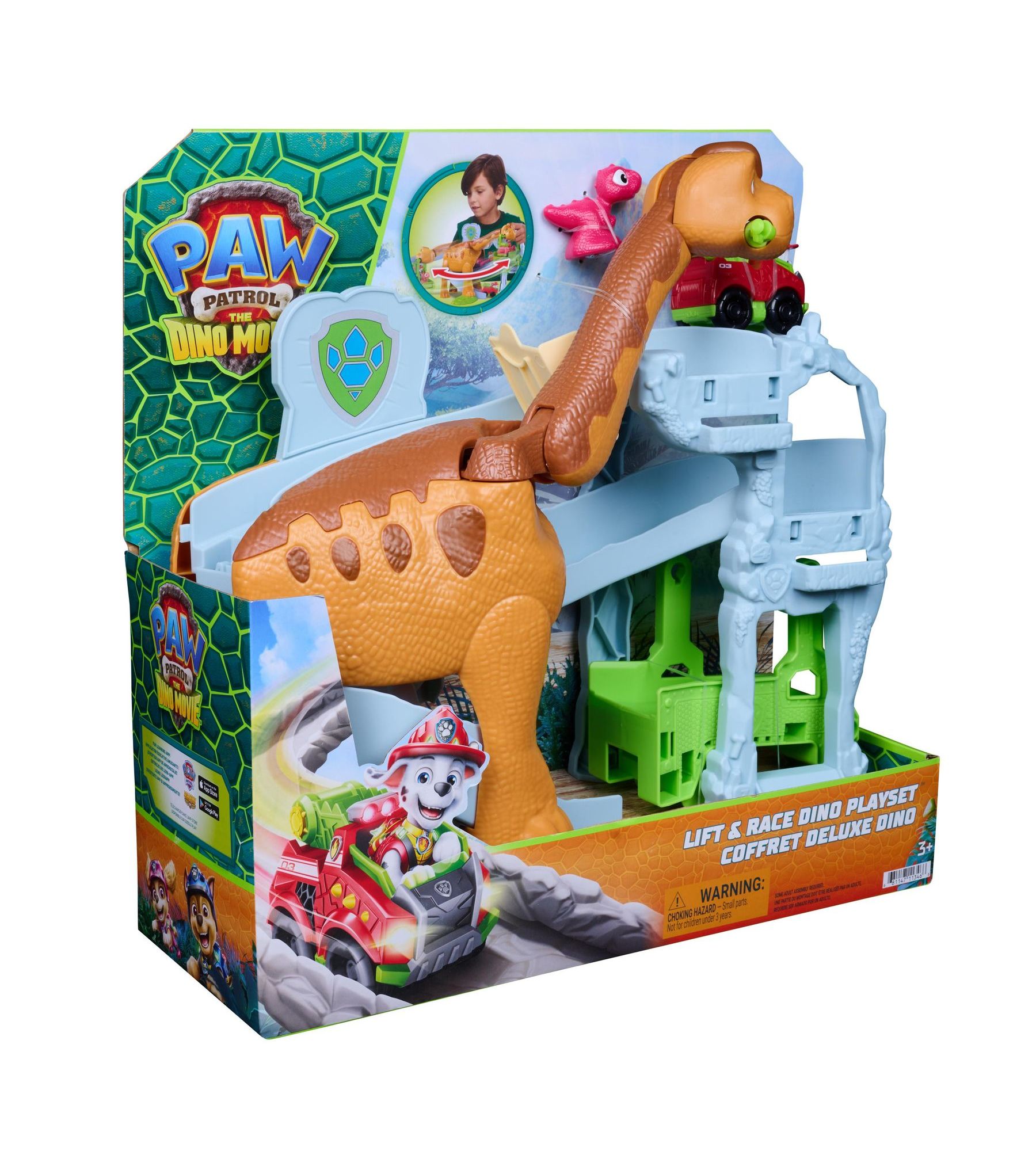 Игровой набор Paw Patrol Дино Свет и гонка - фото 14