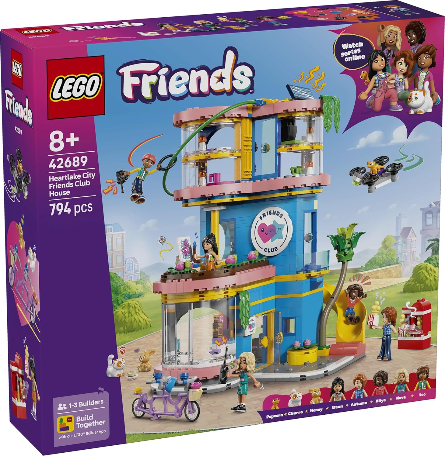 Конструктор LEGO Friends Клуб подружек 794 дет. - фото 5