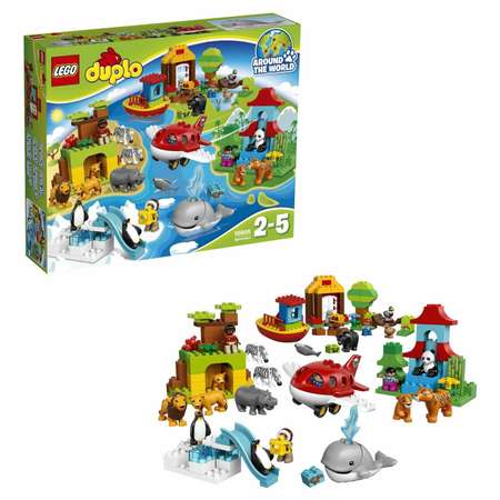 Конструктор LEGO DUPLO Вокруг света блочный