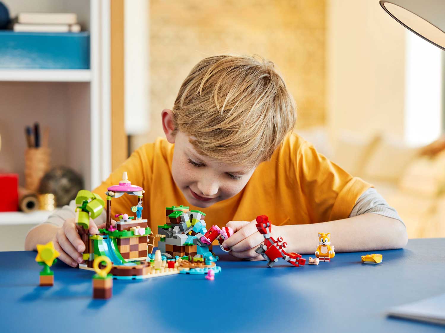 Конструктор LEGO Sonic the Hedgehog Остров спасения животных Эми блочный - фото 9