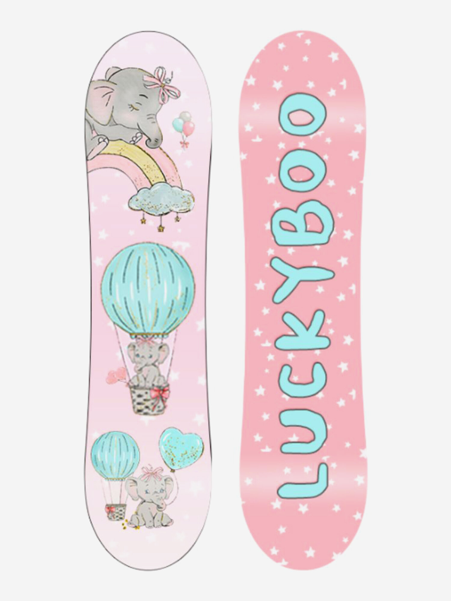 Сноуборд Luckyboo Pink 90 см - фото 2