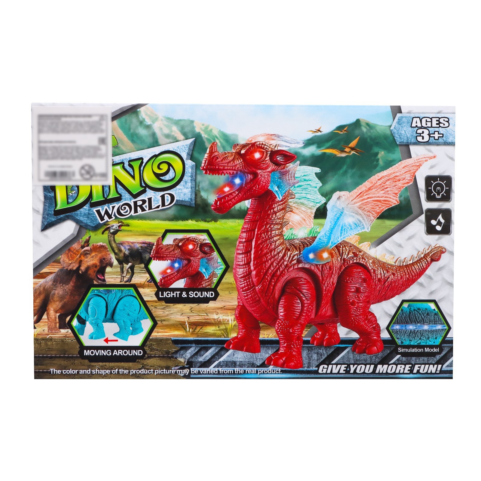 Игрушка WOOW TOYS Динозавр Дракон - фото 5