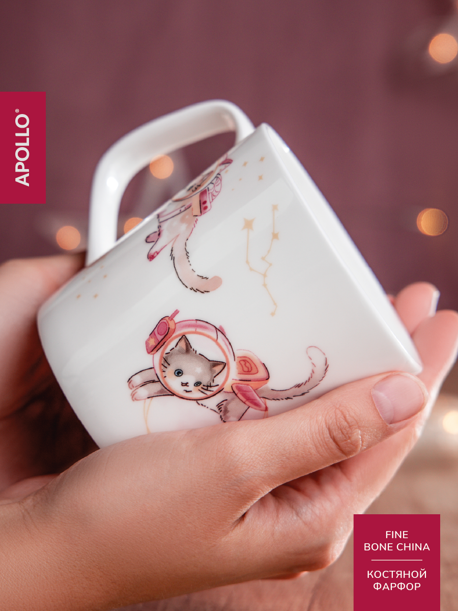 Кружка APOLLO розовый - фото 2