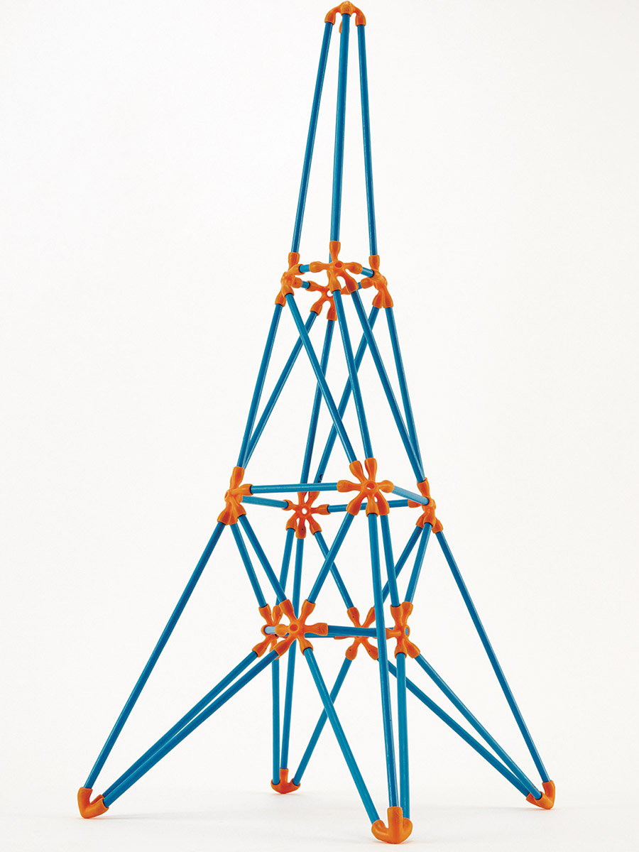 Конструктор Hape Башня кинетический 132 дет. - фото 8