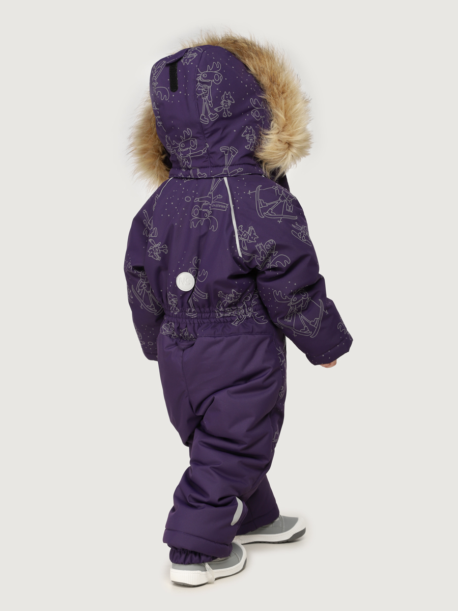 Комбинезон NIKASTYLE 8з0425 фиолет - фото 3