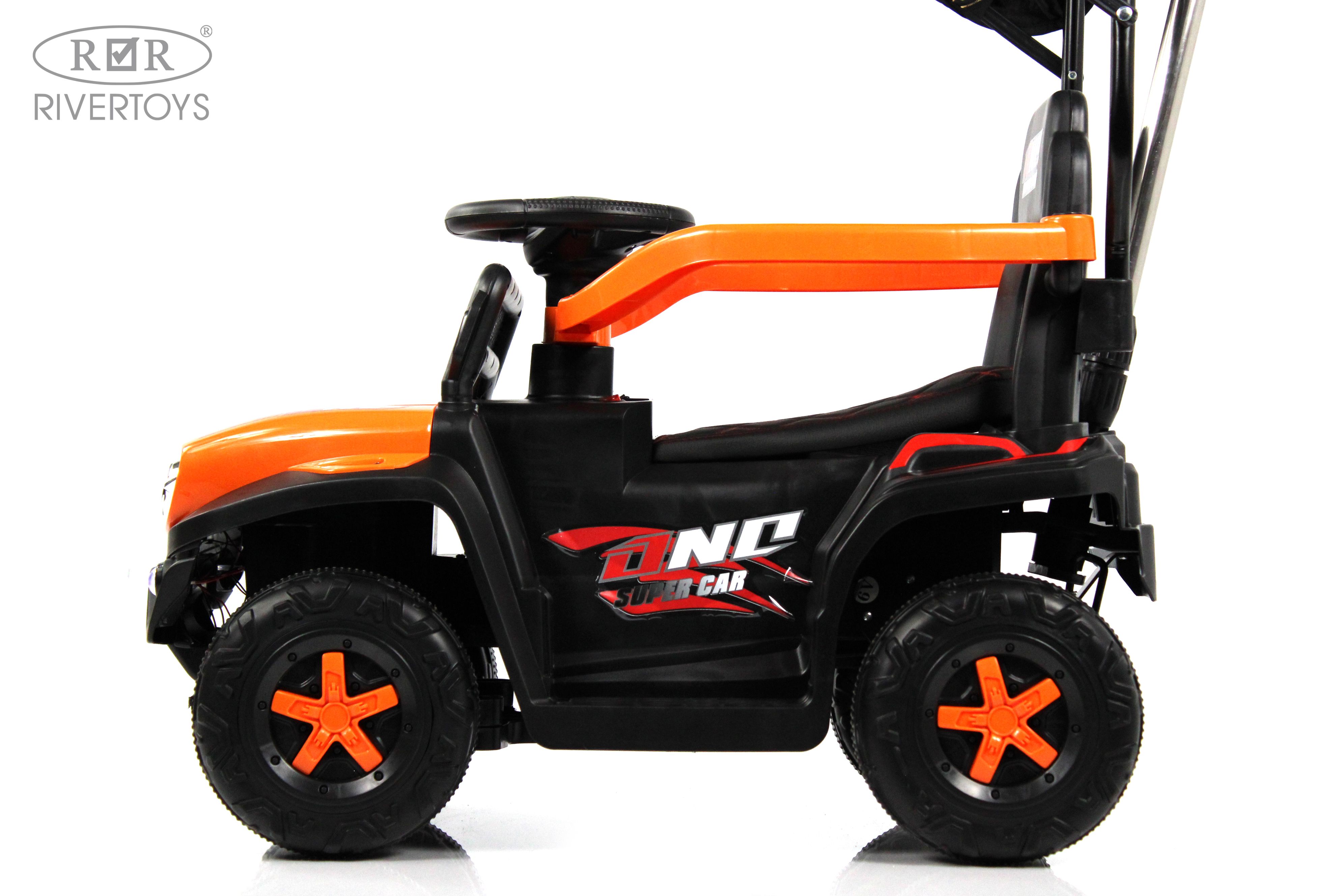 Электромобиль RIVERTOYS G005GG-ORANGE С пультом ДУ - фото 11