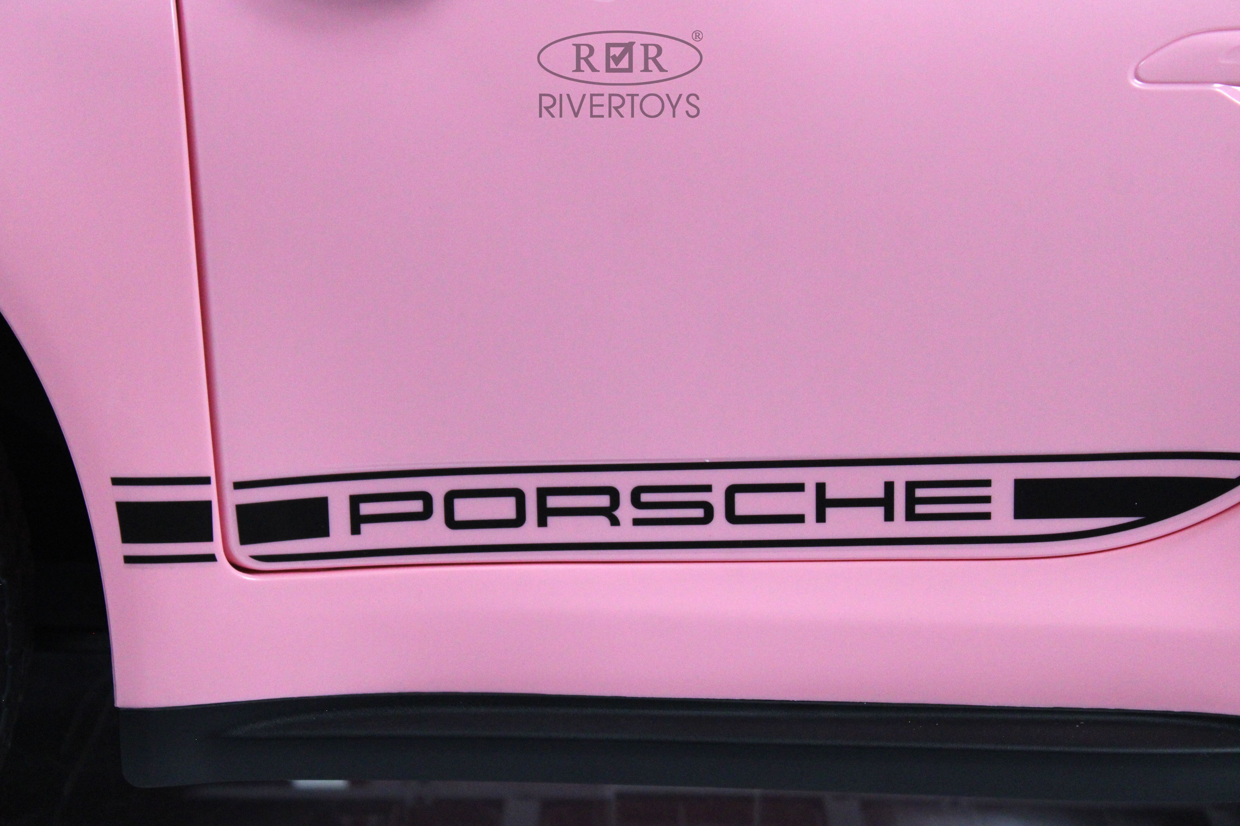 Электромобиль RIVERTOYS Porsche Y911YY-PINK С пультом ДУ - фото 17