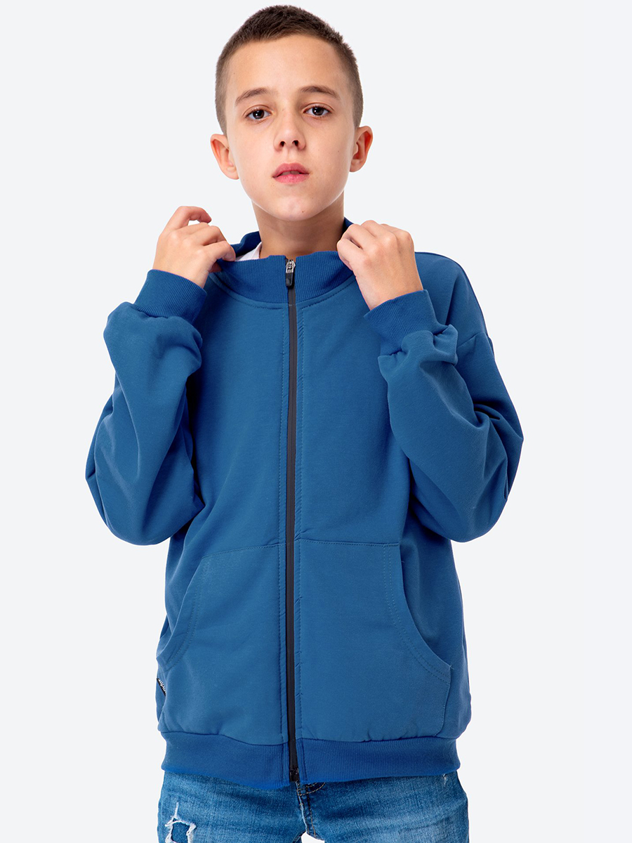 Бомбер HappyFox HF00159джинсовый - фото 6