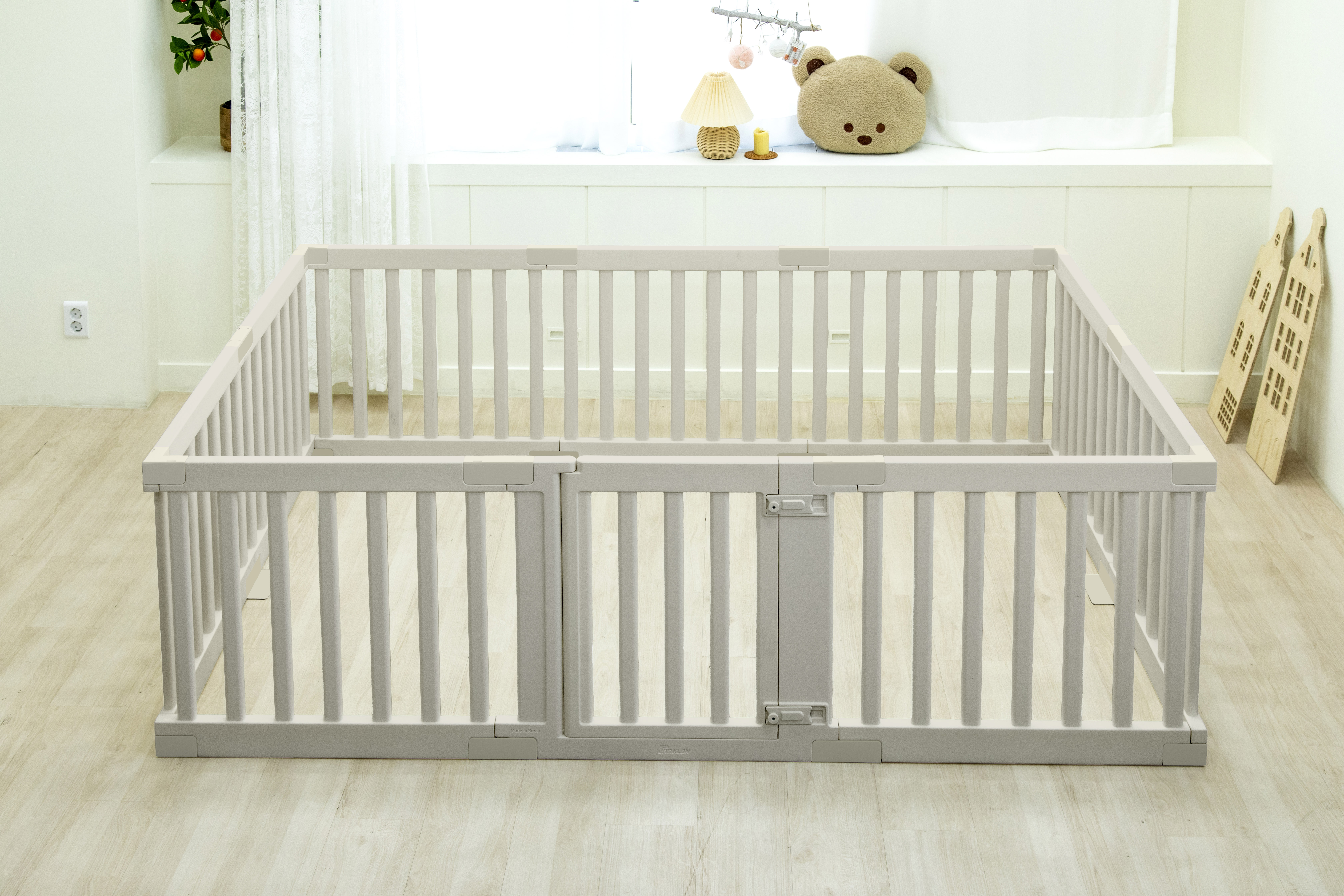 Манеж ширма Parklon бежевый DGBF-M-BG - фото 12