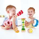 Игрушка музыкальная Hape Мини-группа гитара, бубен
