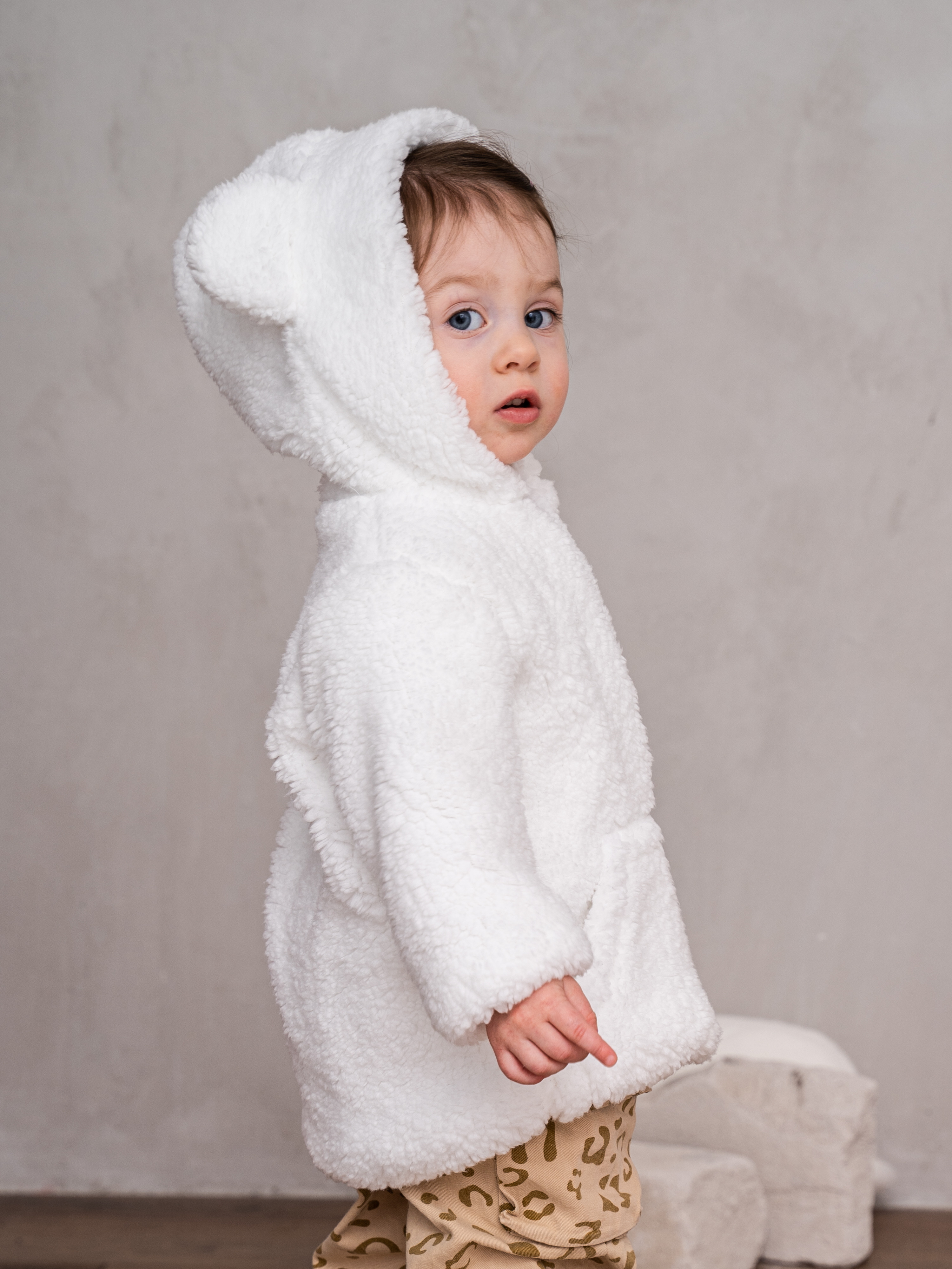Куртка Timpuh teddy white sherpa - фото 2