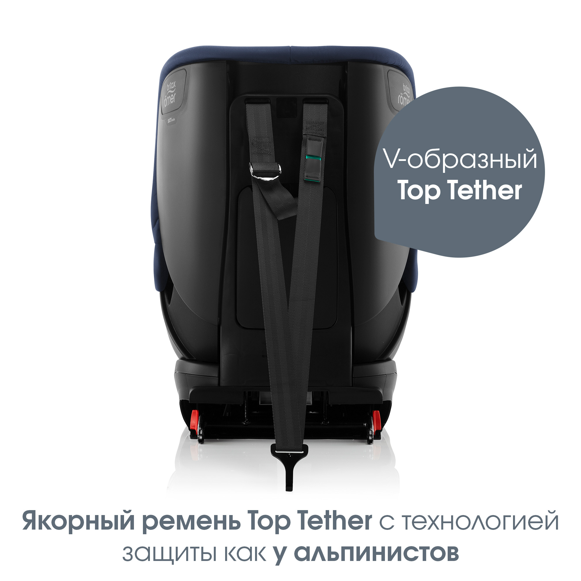 Автокресло Britax Roemer Trifix Grey marble Isofix 1 (9-18 кг) серый - фото 9