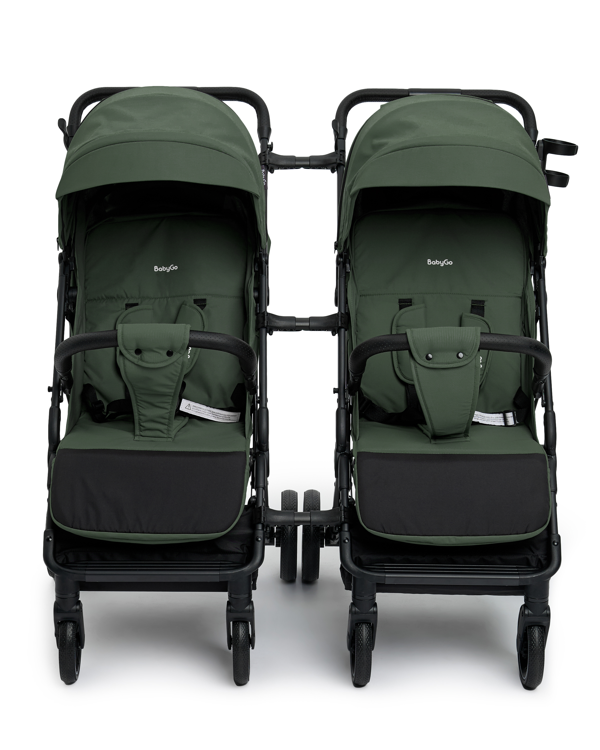 Коляска прогулочная BabyGo Roady Plus зеленый - фото 27