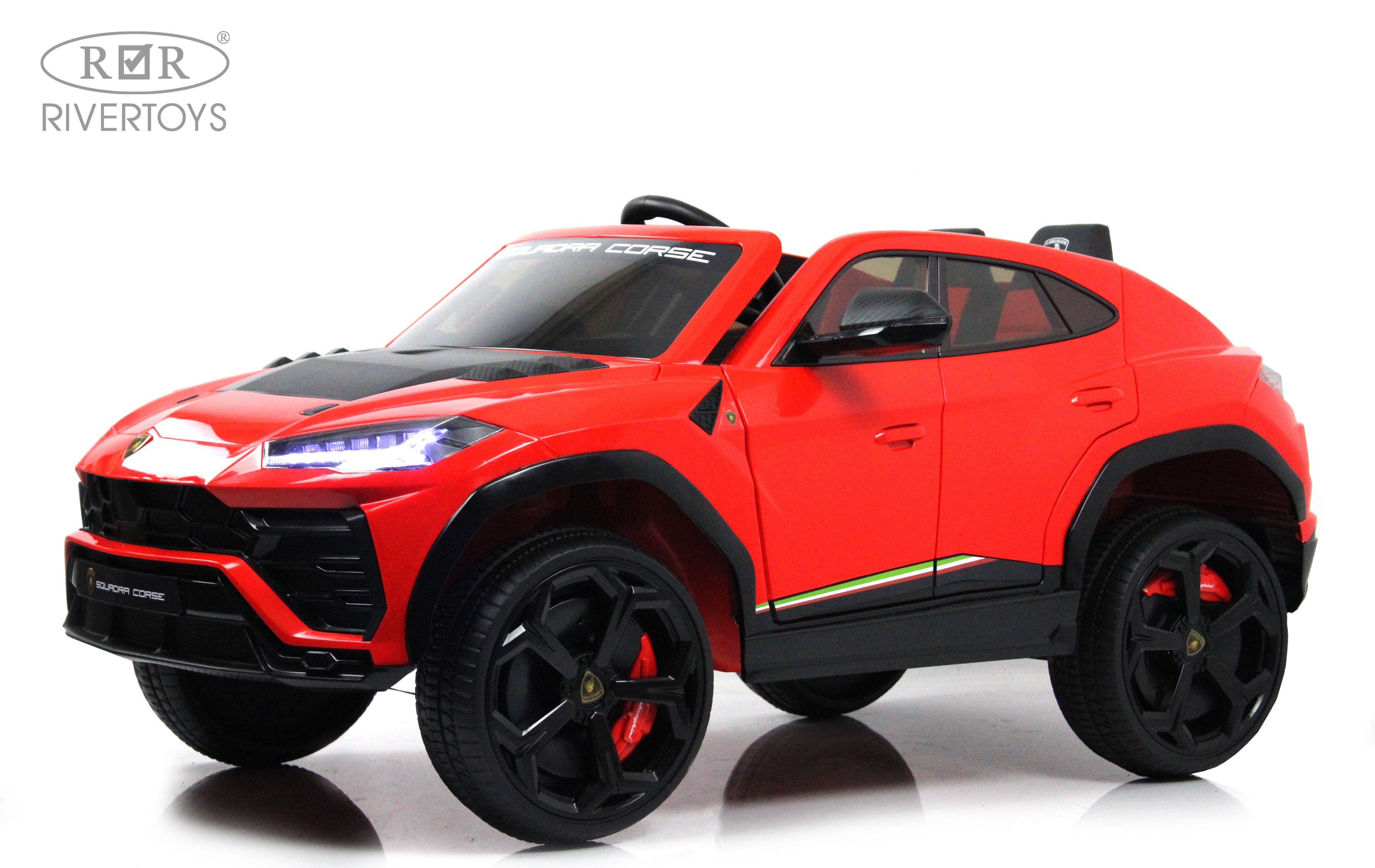 Электромобиль RIVERTOYS E777EE-RED С пультом ДУ - фото 18