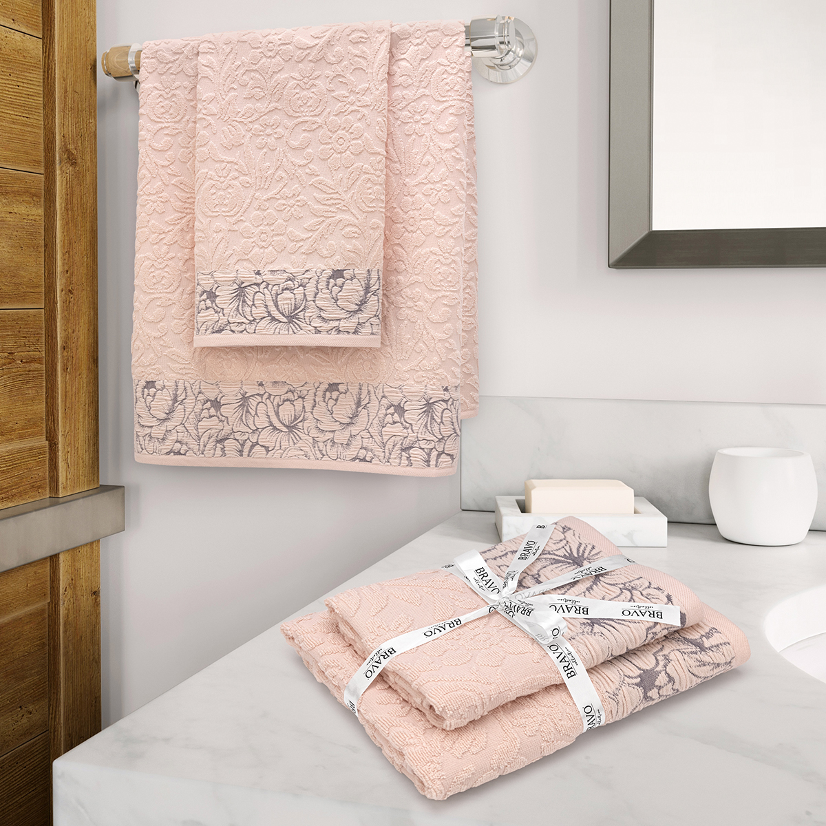 Полотенце BRAVO Узор 20 x 70 см 2 шт. - фото 5