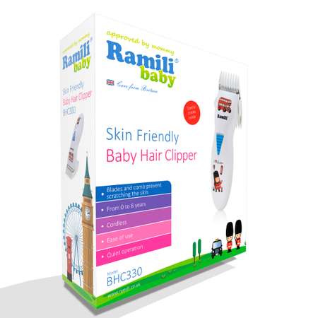 Машинка для стрижки детских волос Ramili Baby Hair Clipper BHC330