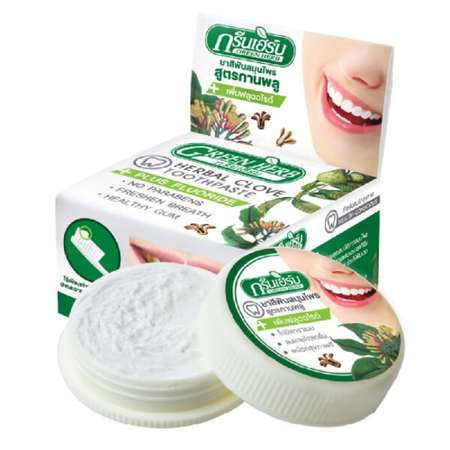 Зубная паста Green Herb без фтора травы