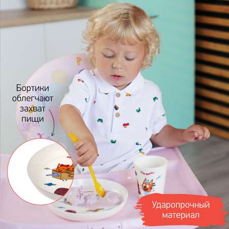 Набор посуды ROXY-KIDS Три Кота 4 шт.