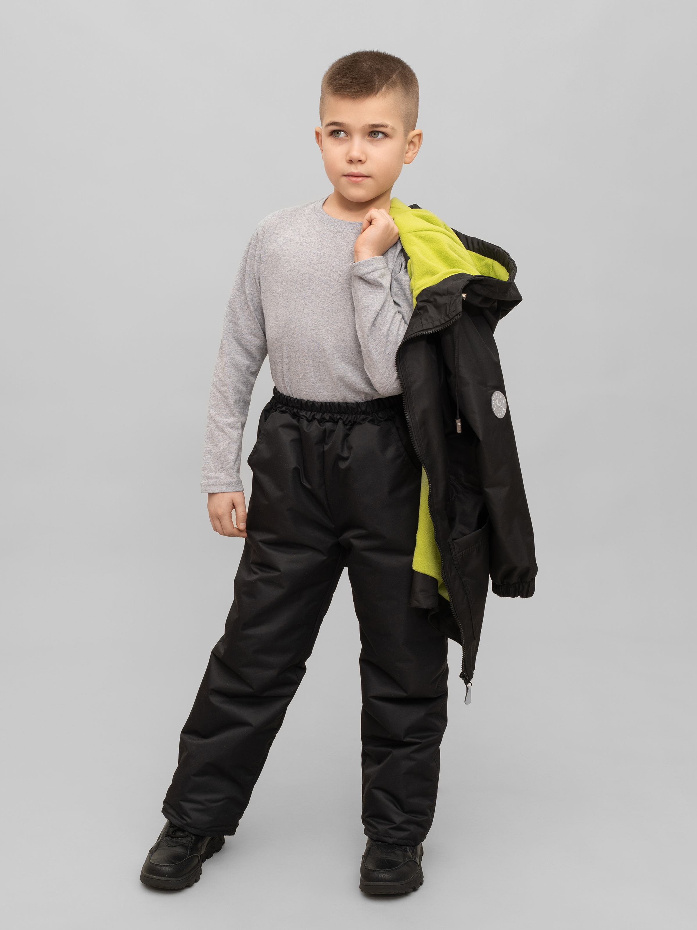 Брюки Arctic kids 10-025 черный - фото 15