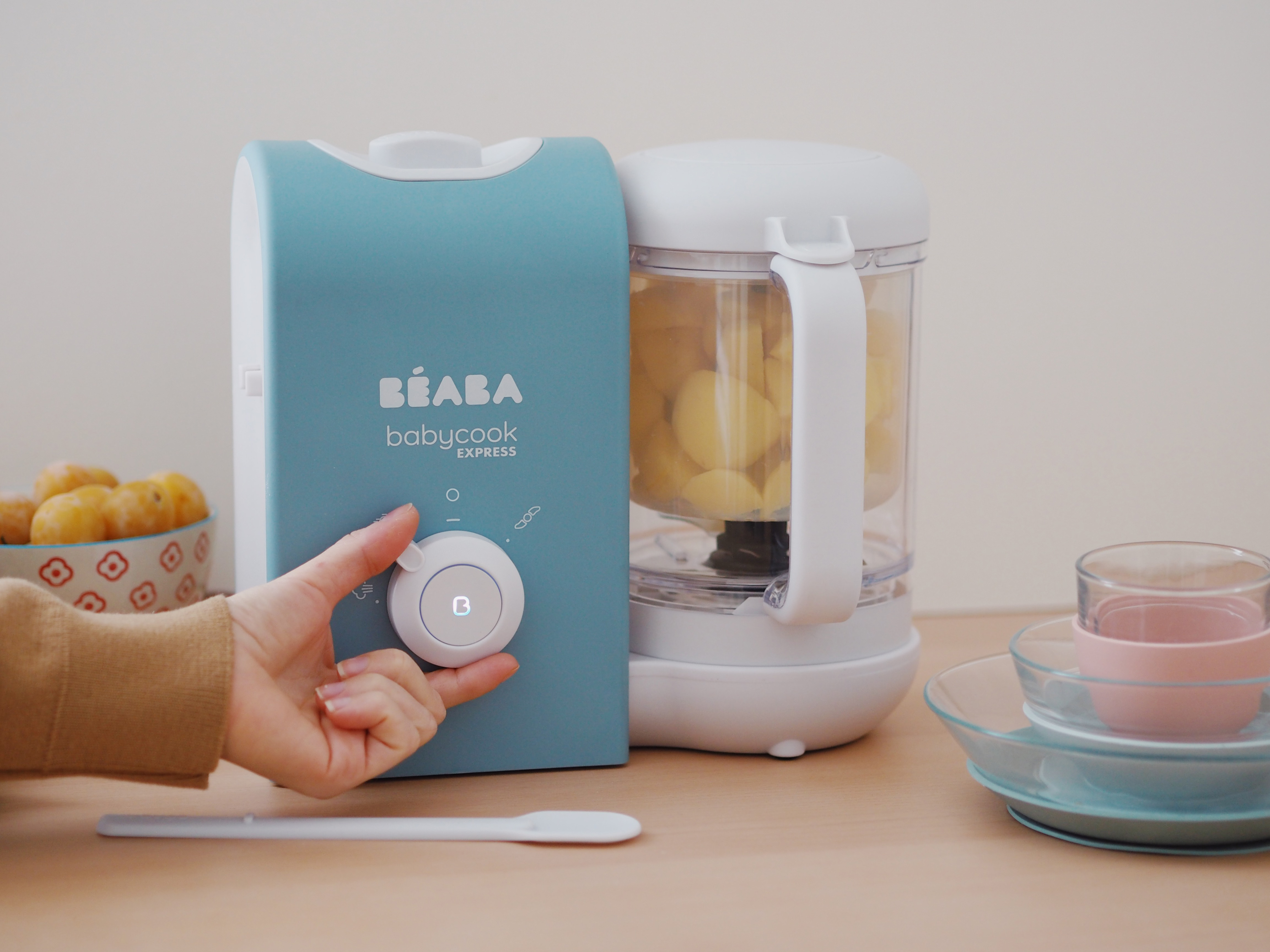 Пароварка блендер для детского питания BEABA BABYCOOK EXPRESS - фото 8