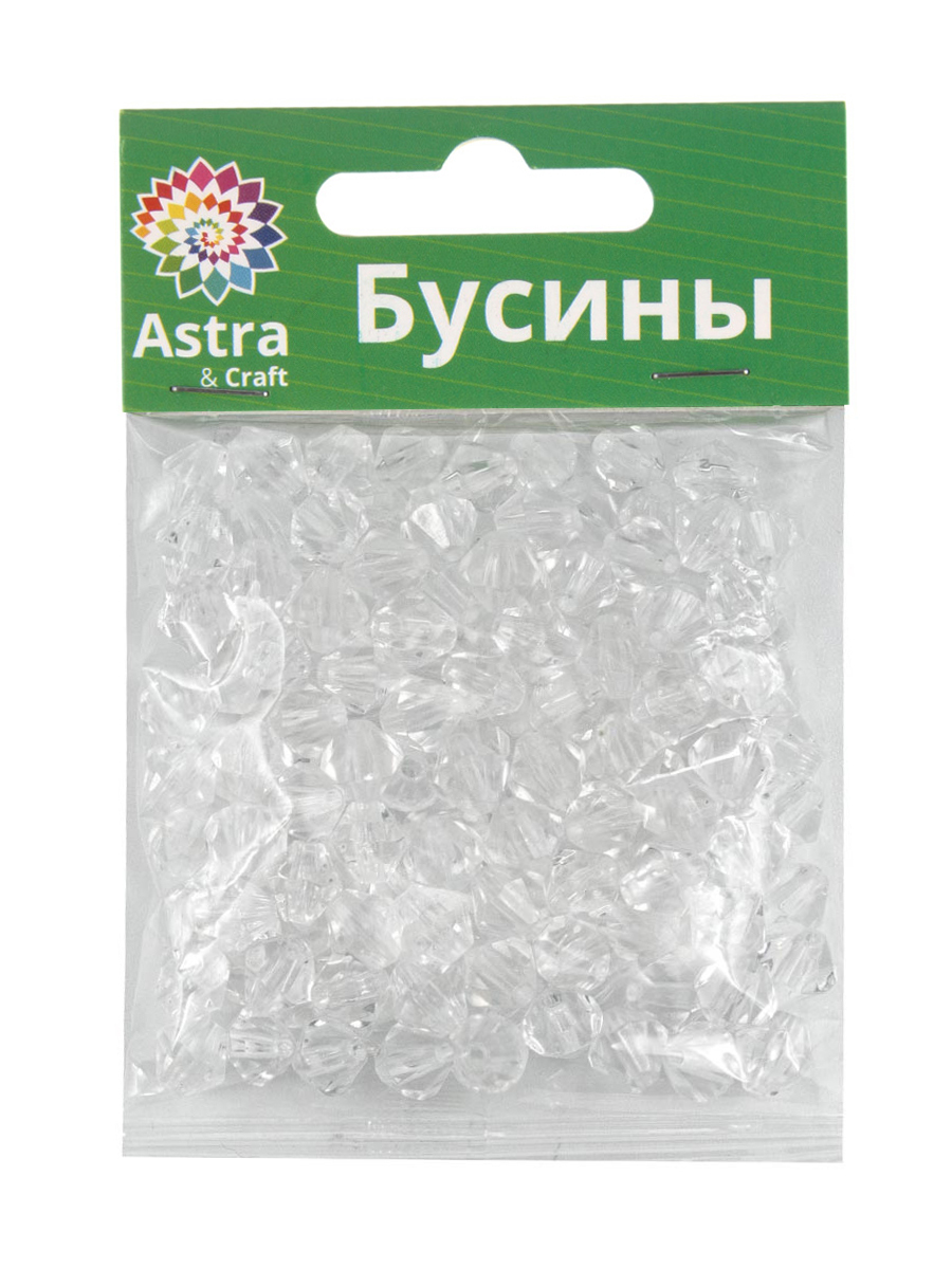 Набор для творчества Astra Craft Бусины 8 мм 25 г граненые - фото 7