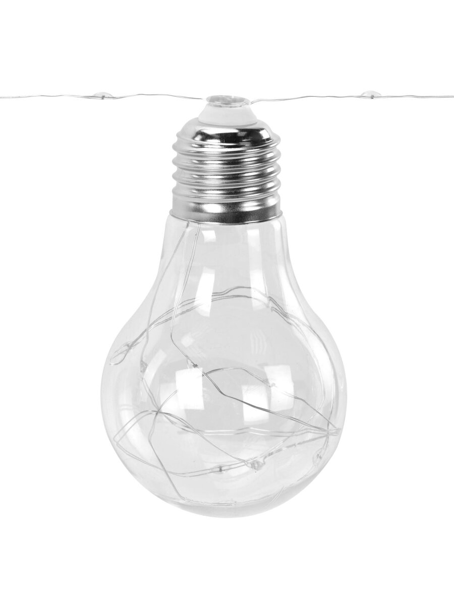 Гирлянда нить новогодняя Золотая сказка интерьерная для дома и на елку 3 м светодиодная Лампочки - фото 9