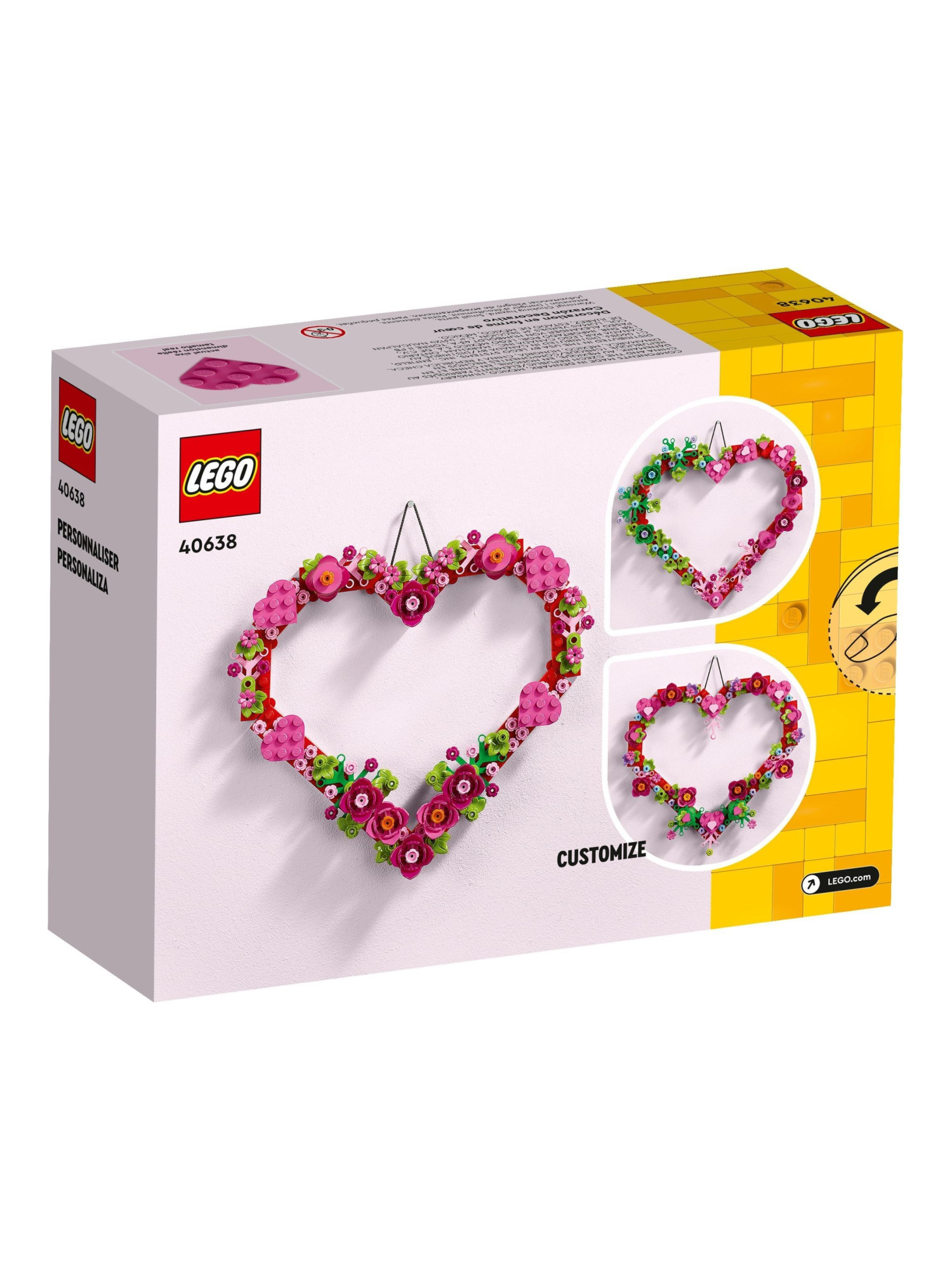 Конструктор LEGO Creator Украшение: Сердце 254 дет. - фото 2