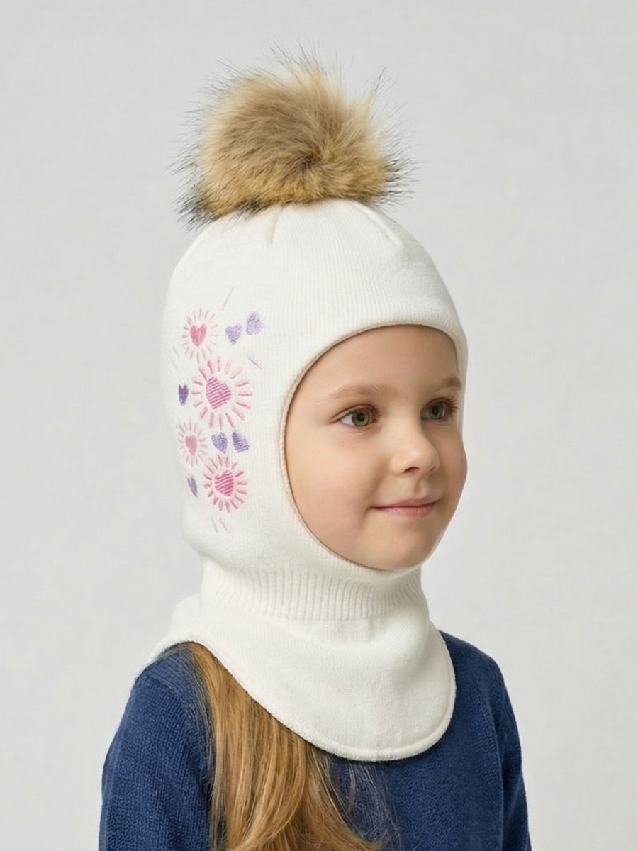 Шапка GUSTI GW25AC1226G-MILK - фото 1