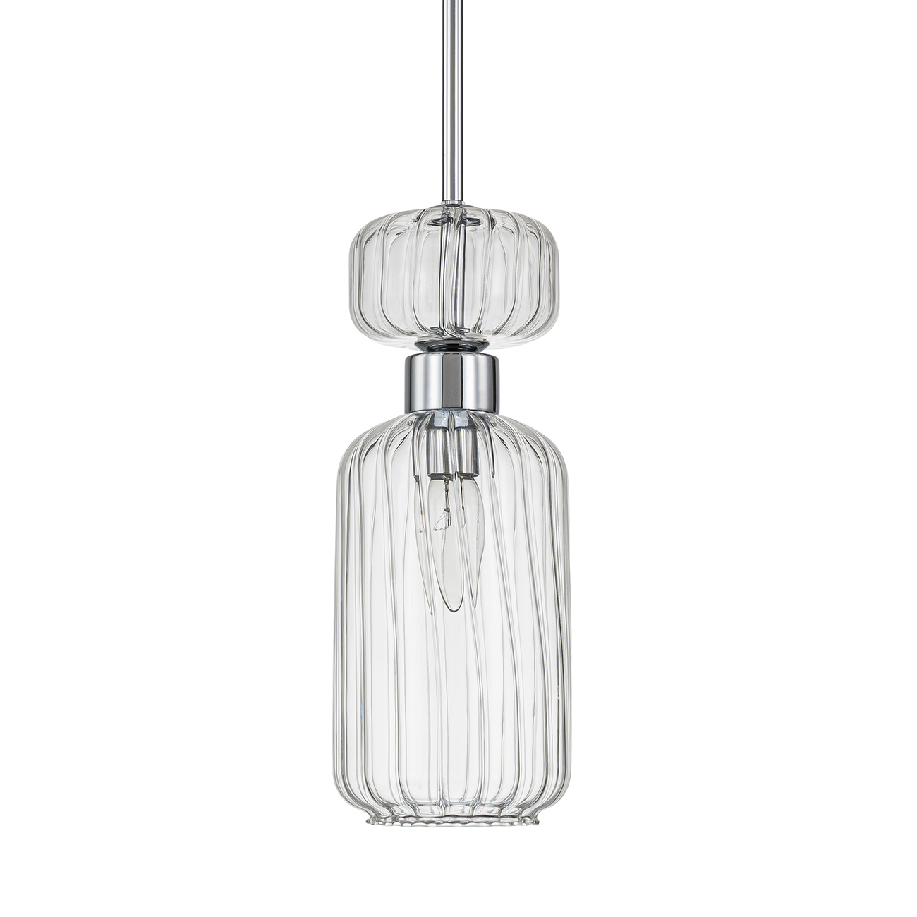 Изображение товара Подвесной светильник ESCADA Escada 1141/1S Chrome/Clear