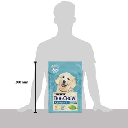 Корм для щенков Dog Chow с курицей 2.5кг