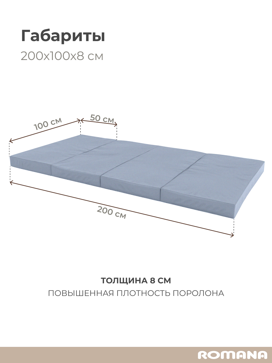 Мягкий щит ROMANA четверной - фото 2