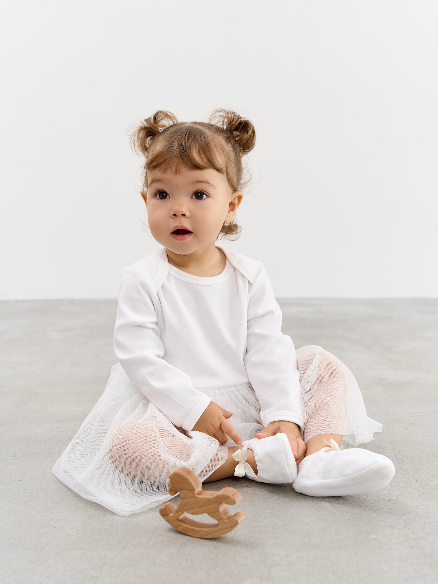 Платье BUNGLY 1R9088/Молоко - фото 3