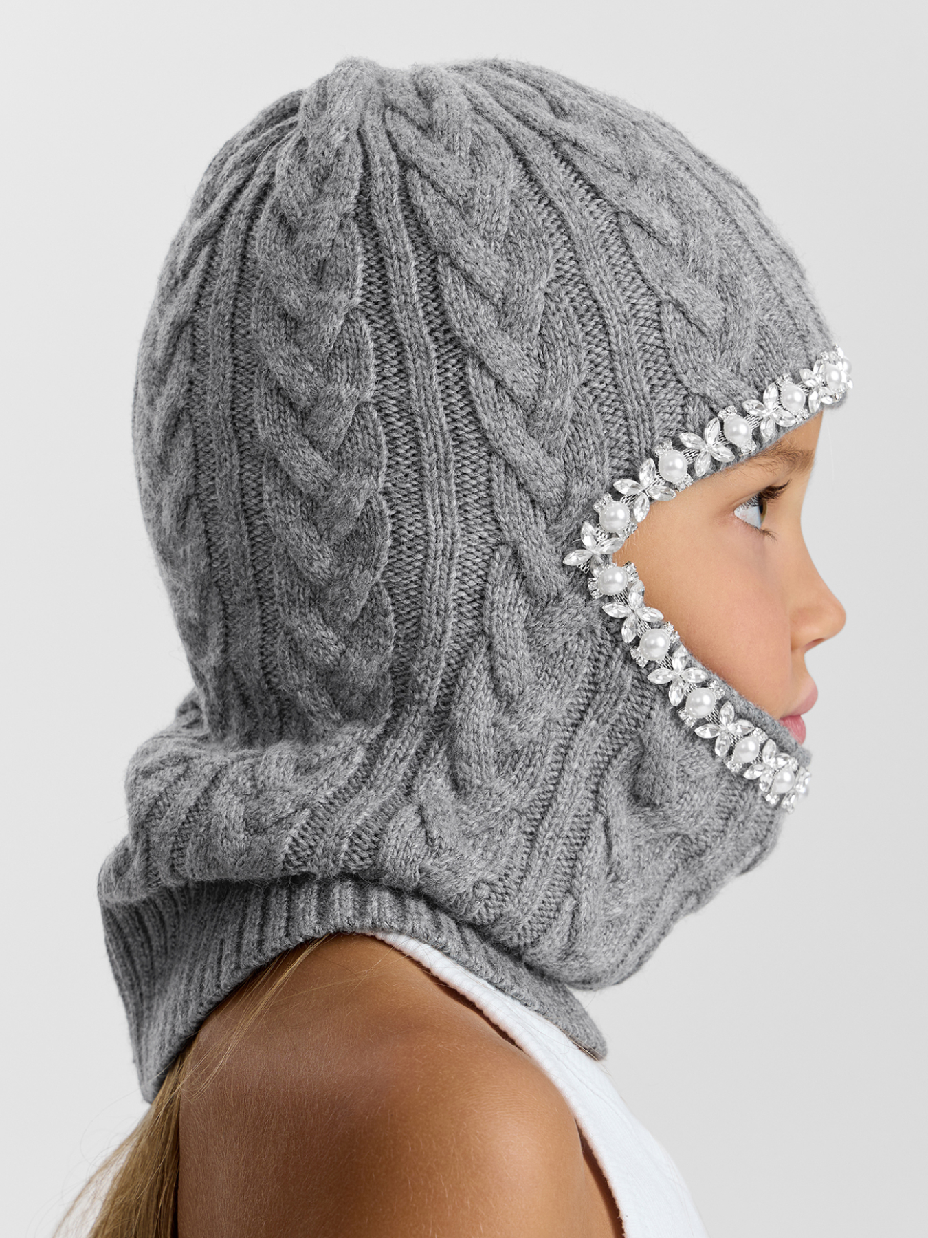 Балаклава Happy Baby 89156-0_grey - фото 5