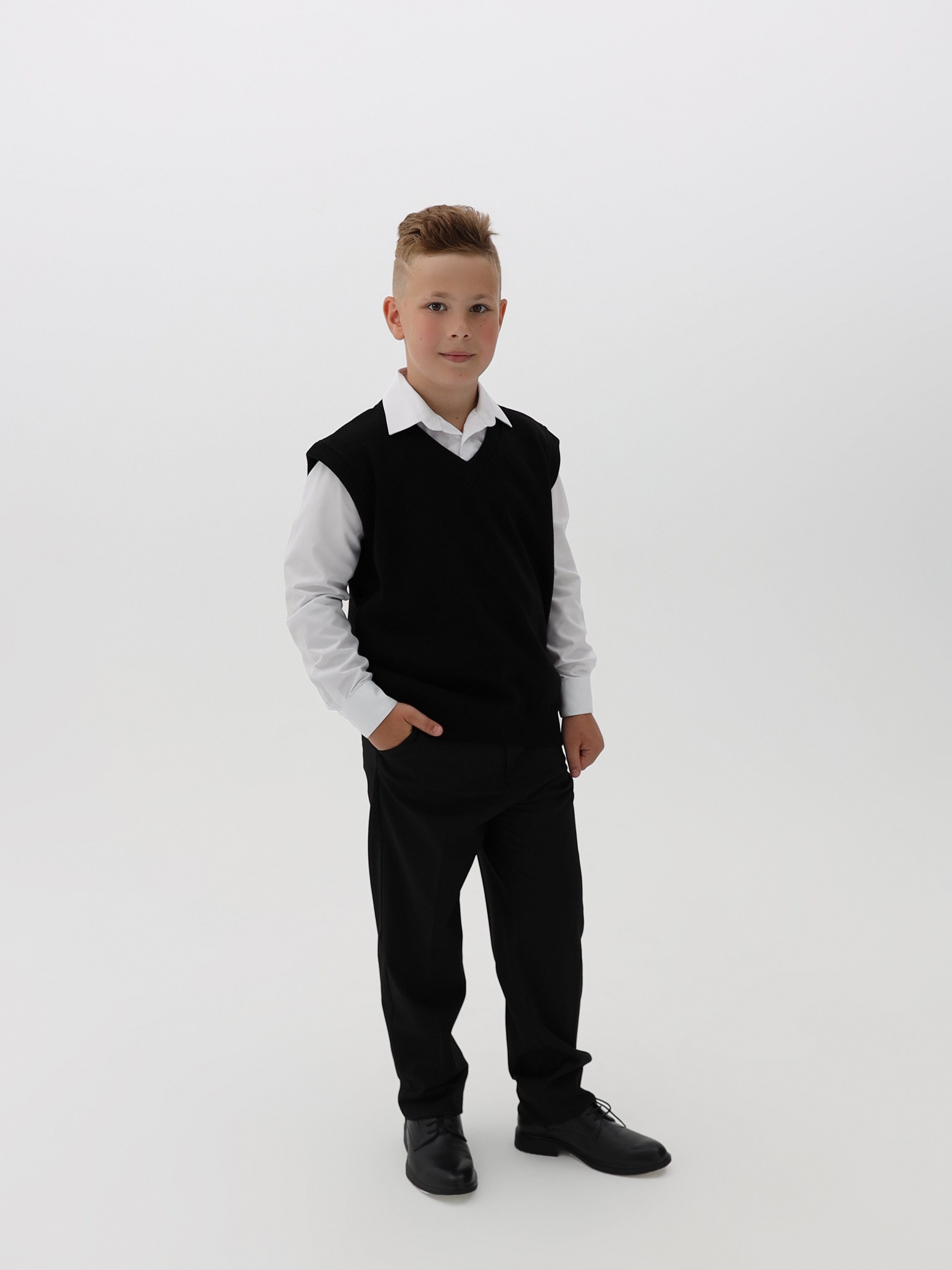 Жилет DECADE 53053BLK - фото 4