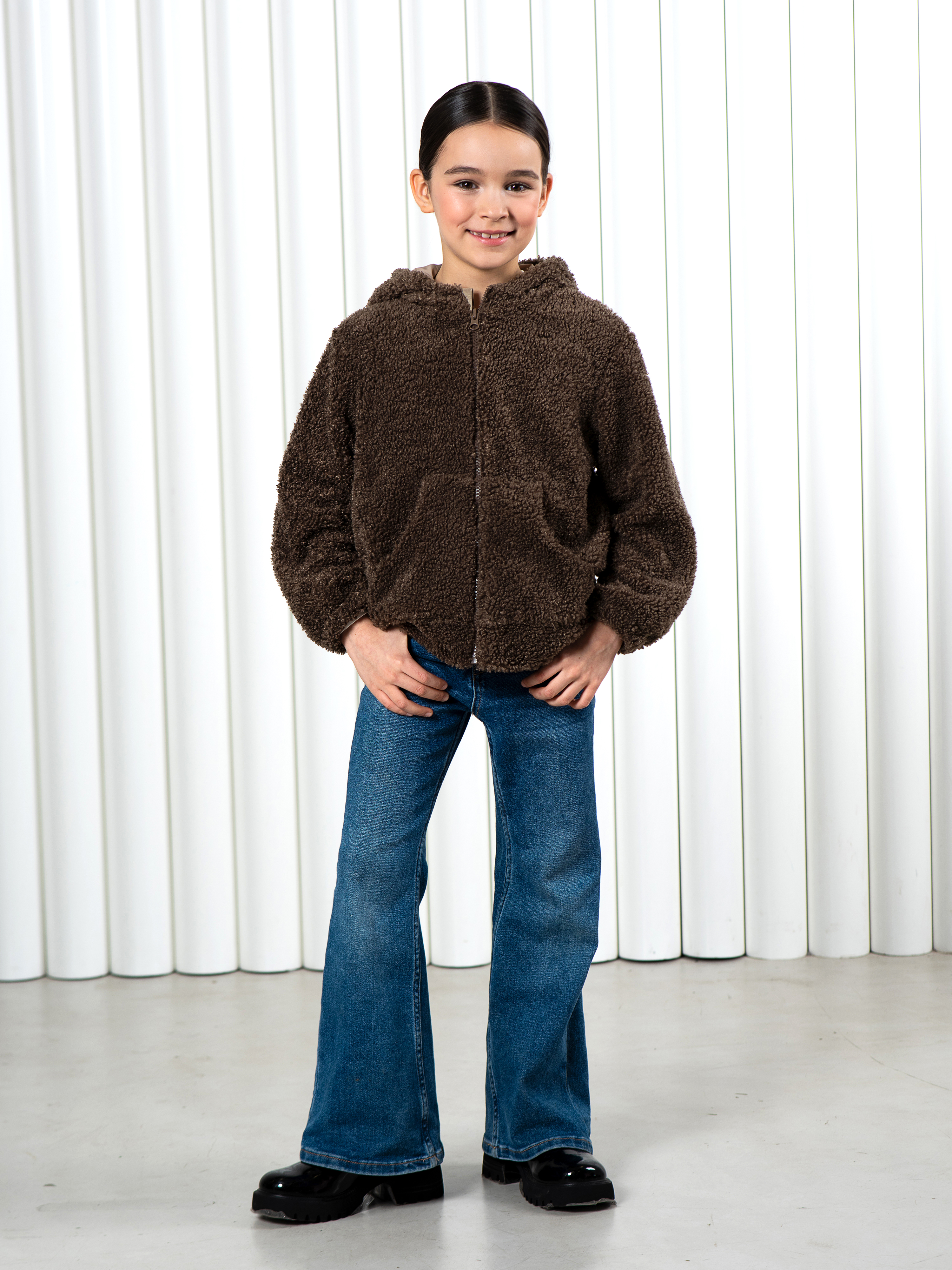 Толстовка LisaWeta FC-01-24 коричневый - фото 7