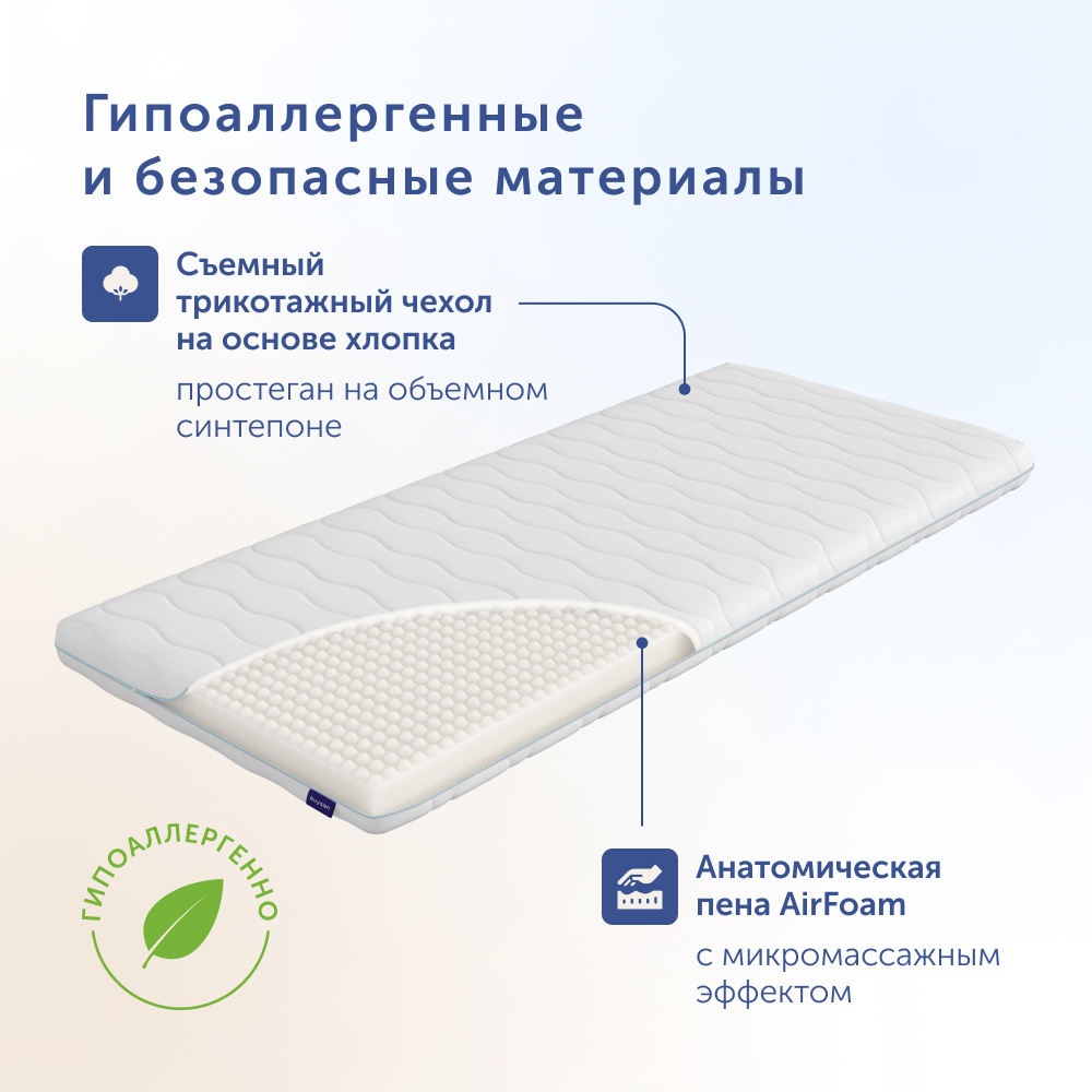 Матрас buyson BuyCare 200х90 - фото 2