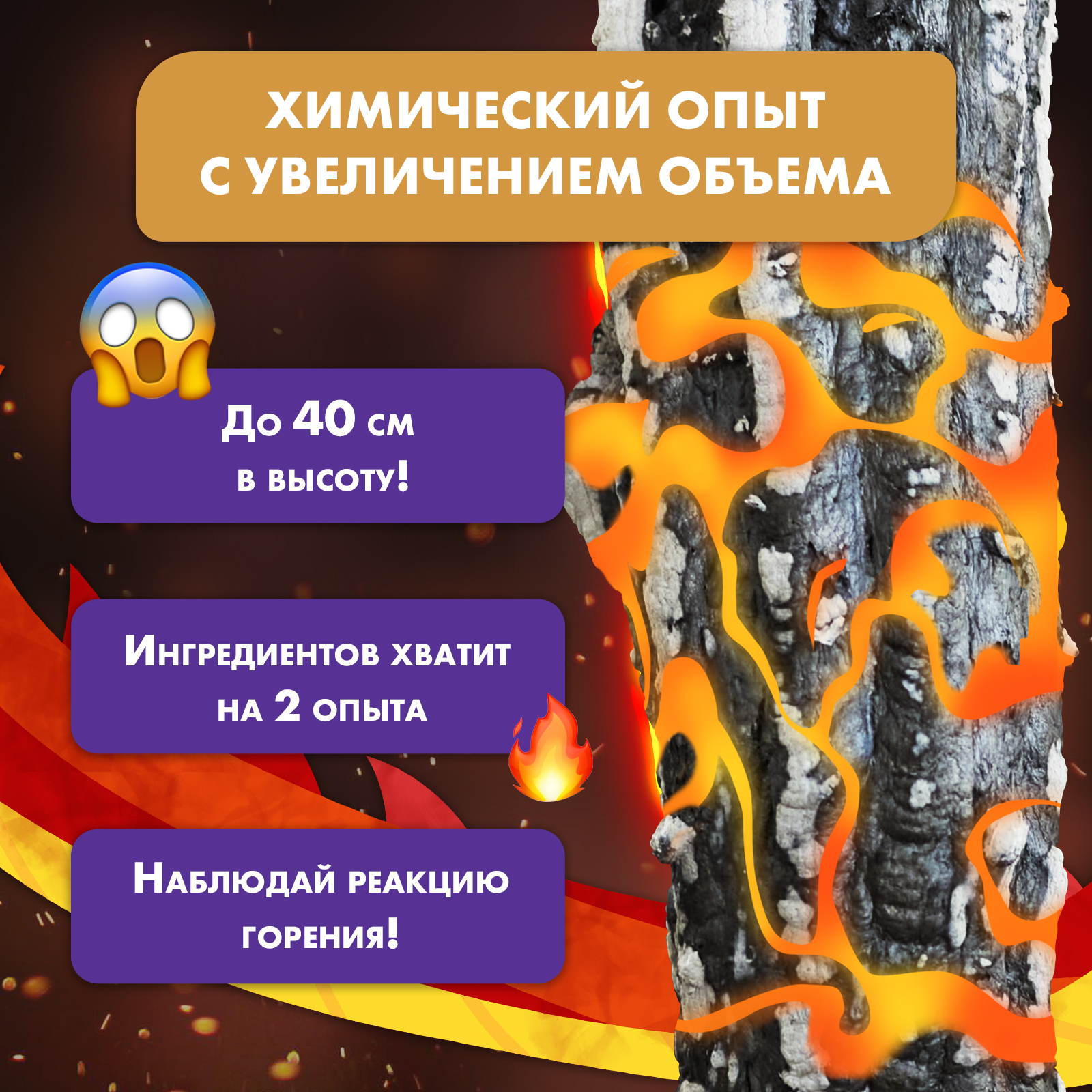 Набор для опытов WOW! HOW? Углеродный дракон - фото 2