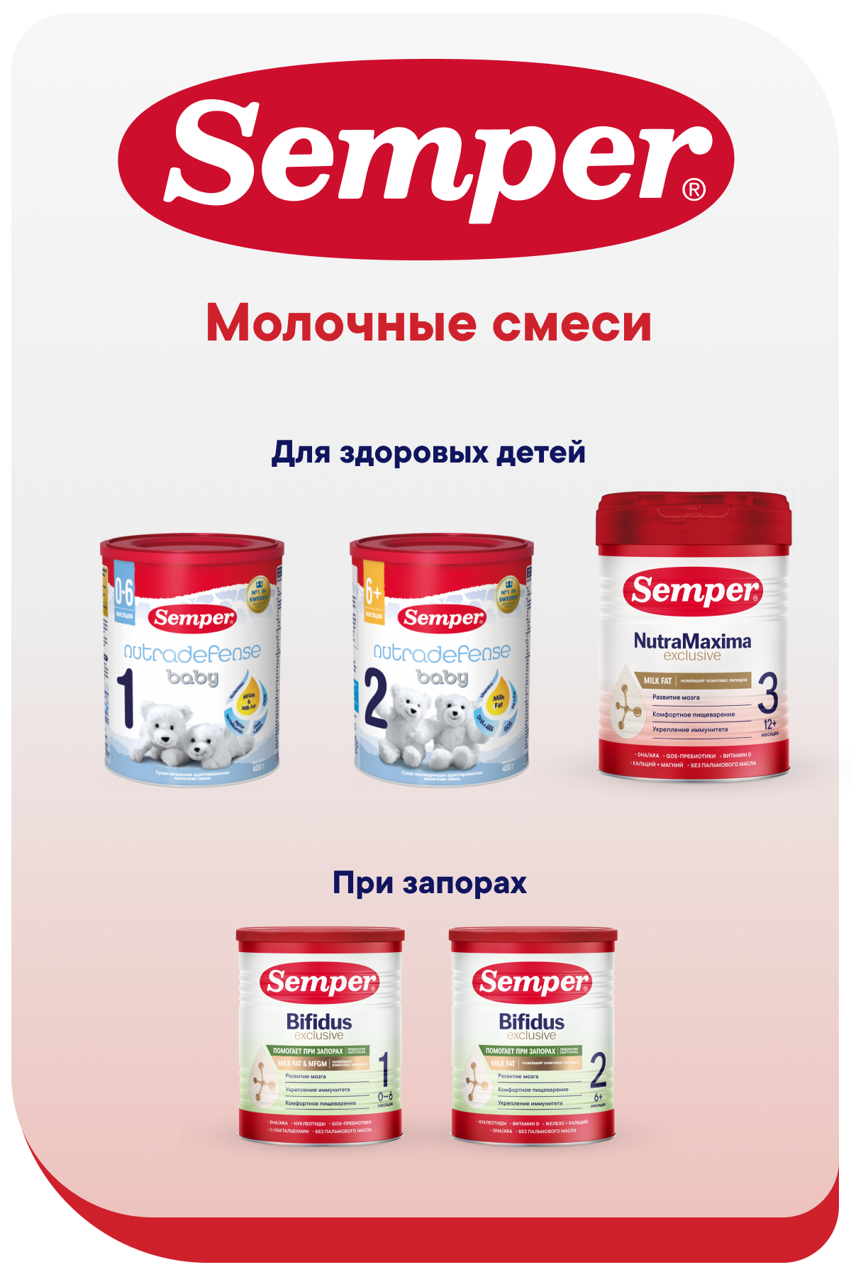 Смесь Semper NutraMaxima Exclusive 3 800г с 12 месяцев - фото 15