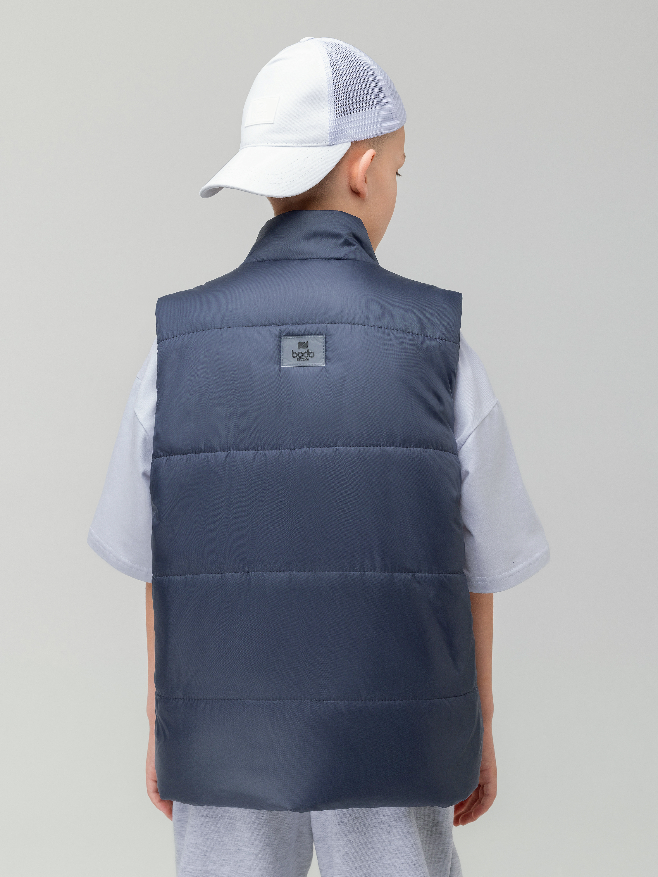 Жилет Bodo 41-10МU_темно-синий - фото 7
