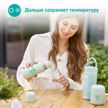 Термосумка Miniland для бутылочек Thermybag Dolce 500 мл бирюзовый