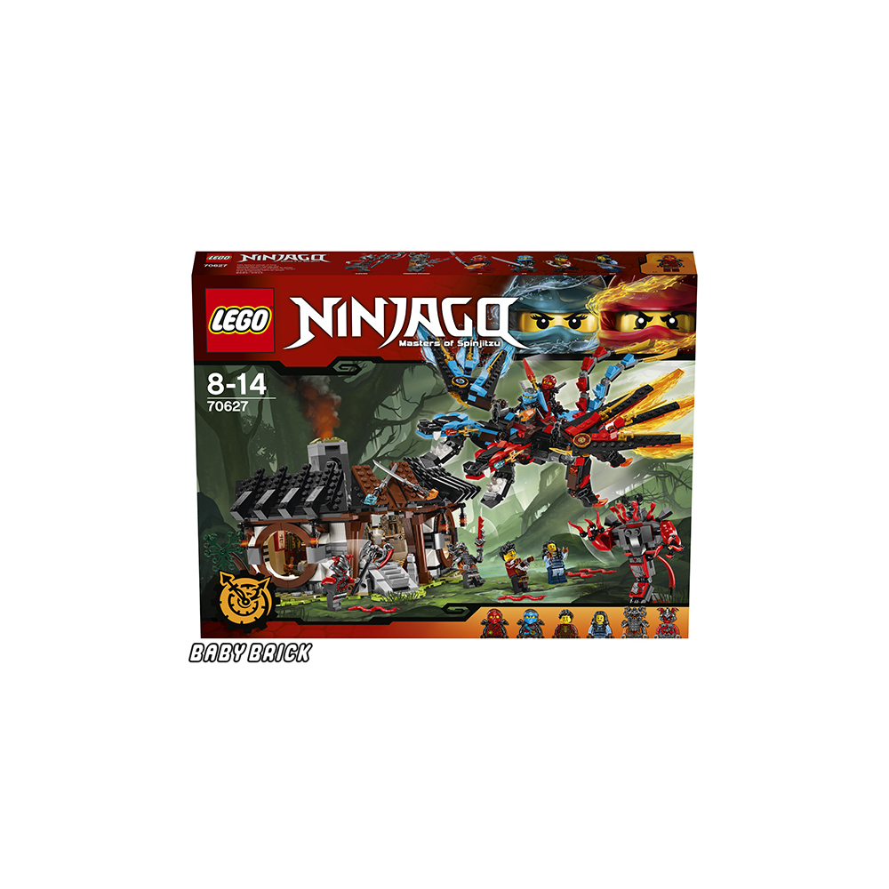 Конструктор LEGO NINJAGO Кузница Дракона 70627 1137 дет. - фото 2