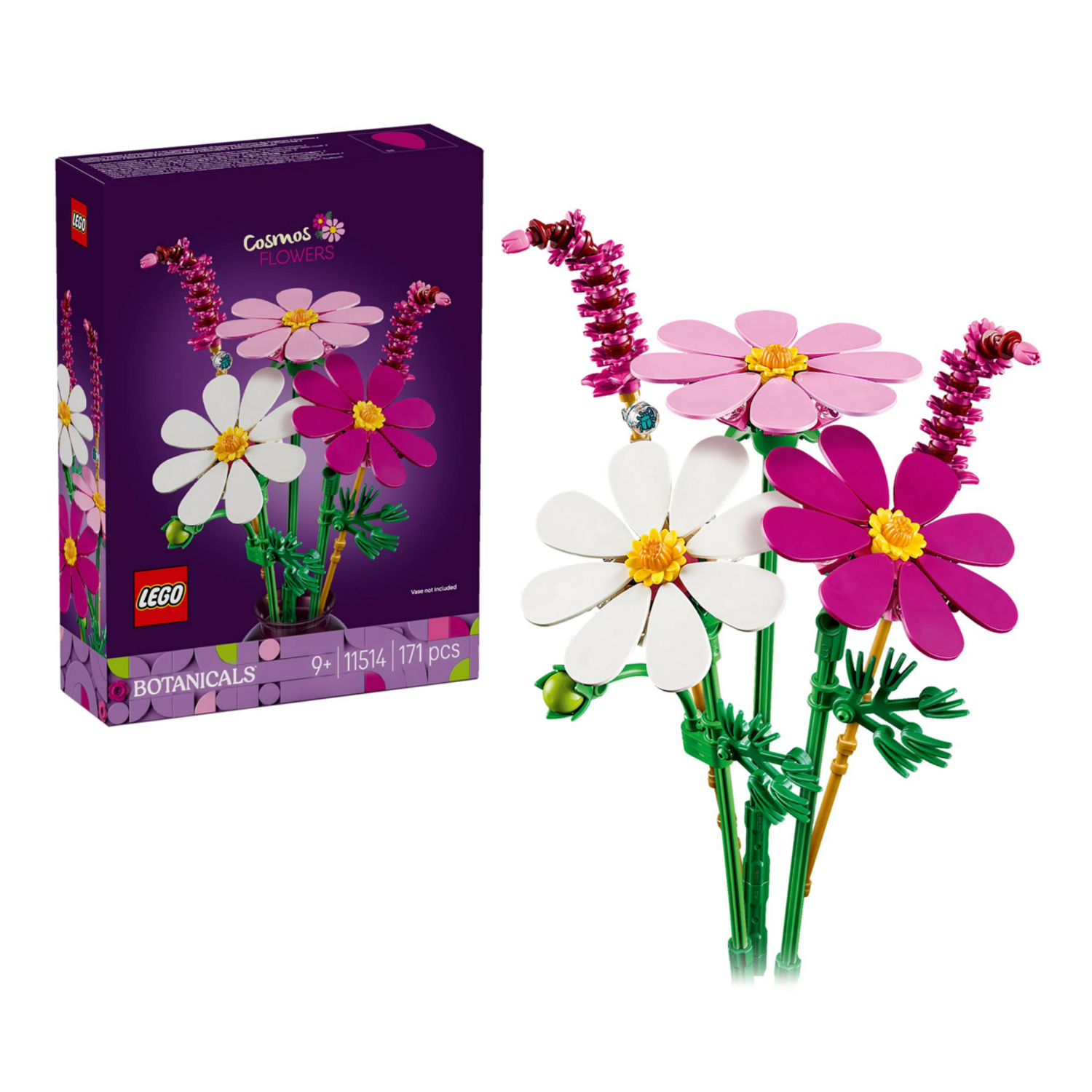 Конструктор LEGO Botanicals Цветы Космеи 171 дет. - фото 1